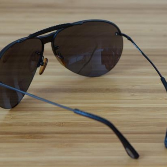 Tom Ford Black Aviator Sunglasses main image 10